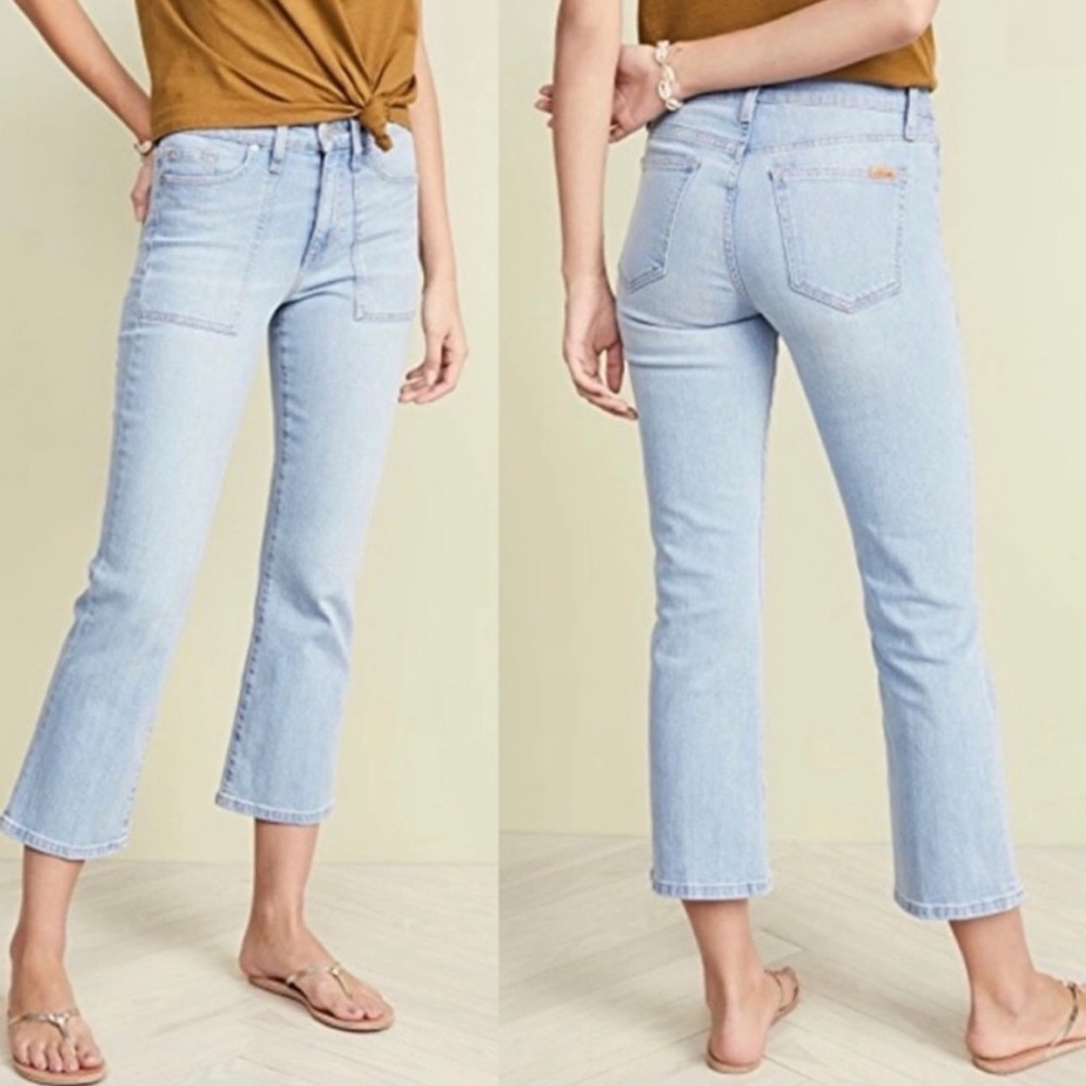 Joe's Jeans Light Blue Cropped Ankle Jeans